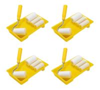 NJTHNTJR Kit de 24 mini rodillos de pintura de espuma de 5 cm pequeños para pintura de pared, cepillo de reparación