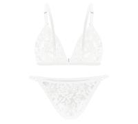 NJUDE Bragas de encaje sexy para hombre, ropa interior de crossdressing ajustable, disfraz de cosplay exótico