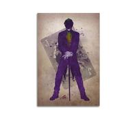 njxbrek Póster artístico de The Joker para decoración de habitación, para dormitorio, sala de estar, paredes, póster estético de 50 x 75 cm, estilo sin marco