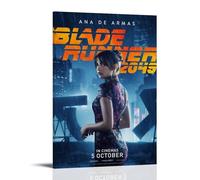 NJZUSA Blade Runner 2049 - Lienzo decorativo para pared, diseño de oficina, hogar, sala de estar, dormitorio, marco de arte, estilo 08 x 12 pulgadas (20 x 30 cm)