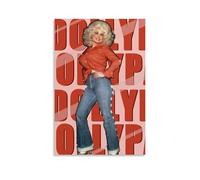 NJZUSA Dolly Parton - Lienzo decorativo para pared, diseño de oficina, hogar, sala de estar, dormitorio, decoración sin marco, 50 x 75 cm