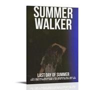 NJZUSA Lienzo decorativo con texto en inglés "Summer Walker Last Day of Summer" (60 x 90 cm)