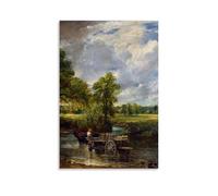NJZUSA Lienzo decorativo para pared, diseño de John Constable, de The Hay Wain (50 x 75 cm)