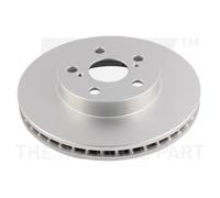 NK 2X Disco De Freno Ø255Mm Ventilado Para Toyota Celica 1.8 16V VT-I 314572