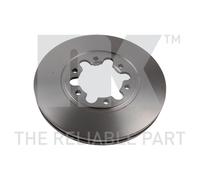 NK 2X Disco De Freno Ø256 Mm Ventilado Para Ford Ranger TU_ 2.5 D ES ET 3.0 TDCi