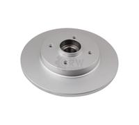 NK 2x Disco de Freno Ø268 MM Completo Recubierto para Citroën B9 1.6 HDI