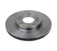 NK 2x Disco de Freno Ø280 MM Ventilado para Hyundai Kona OS 1.0 T-Gdi 1.6 Crdi
