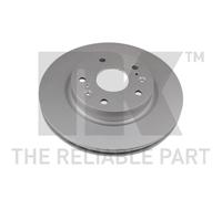 NK 2X Disco De Freno Ø280 Mm Ventilado Recubierto Para Suzuki Vitara LY 1.4 T