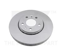 NK 2X DISCO DE FRENO Ø296 MM VENTILADO RECUBIERTO PARA RENAULT TRAFIC III KASTEN