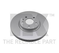 NK 2X Disco De Freno Ø300 Mm Ventilado Recubierto Para Ford Mondeo V Turnier CF