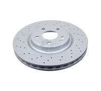 NK 2x Disco de Freno Ø320 MM De Ventilado Recubierto para Mercedes-Benz