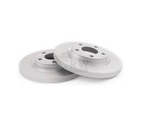 NK 2x Disco Freno Trasero Ø262mm Completo para Hyundai i20 Pb Pbt 1.2 1.4 Getz