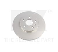 NK 2X Discos De Freno Ø276 Mm Ventilados Recubiertos Para Opel Astra K B16