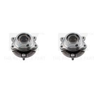 NK 2x Eje de Rueda Juego Cojinetes Delant. Derecha Izquierda para Infiniti QX70