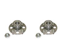 NK 2x Eje de Rueda Juego de Cojinetes Eje Trasero para Honda Jazz II GD GE3 GE2