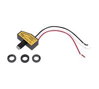 NK-BB F50 Interruptor de Luz con Sensor Crepuscular, 8-50VDC, IP66, Control Automático para LED Exterior, Negro