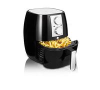 NK Freidora Mecánica sin Aceite 4,5L - Airfryer Caliente XL, Fácil de Usar, 6 Programas, 1500W, Temperatura Regulable hasta 200ºC (Libro de Recetas Digital ESP/EN) - Compatible con Lavavajillas