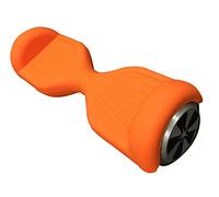 NK Funda Cubierta de Silicona para Hoverboard - Cover Patinete Eléctrico 2 Ruedas, 6.5 Pulgadas, Adaptable, Suave, Protector Impermeable, Antideslizante, Duradero, Resistente. (Color Naranja)