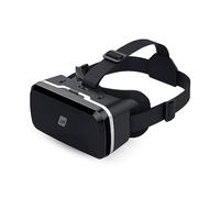 NK Gafas 3D VR para Smartphone - Gafas Inteligentes de Realidad Virtual para Smartphone Entre 4.7" - 6.53", Ángulo de Visión 90-100 Grados, Giro 360º, Ajuste Objetivo y Pupila Regulable - Negro