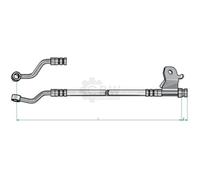 NK Manguera De Freno Para Hyundai I20 853487