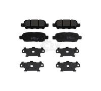 NK Pastillas Freno Trasero para Nissan Qashqai + 2 I X-Trail Infiniti