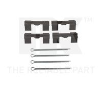 NK Set Accesorios Discos Frenos de Llanta Apto para LDV Convoy Caja 400
