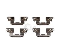 NK Set Accesorios Discos Frenos de Llanta Apto para Nissan NP300