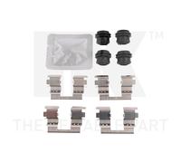 NK Set Accesorios Discos Frenos de Llanta para Opel Astra K B16 1.0 Turbo 1.4