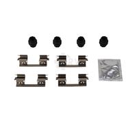 Set Accesorios Discos Frenos de Llanta Pastillas para Mercedes-Benz Citan Caja