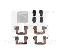 NK Set Accesorios Pastillas para Opel Corsa E X15 1.0 Mazda 2 DL Dj 1.5