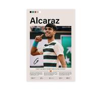 NKALFGH Póster de lienzo de Carlos Alcaraz para decoración de dormitorio, decoración de paisaje, regalo, 30 x 45 cm