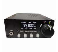 NKBSDKM DIY Aviation Radio R60 FM 88-108MHz Air Band 118-136MHz Receptor Aviation Radio PLL ConversióN de Frecuencia Secundaria + Estuche