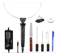 NKBSDKM MáQuina Cortadora EléCtrica de Espuma de Poliestireno Pluma de Corte de Espuma de Poliestireno Cuchillo de Corte de Espuma PortáTil Cable de CalefaccióN Enchufe de la UE