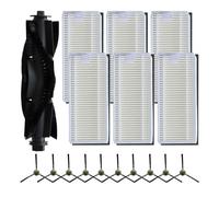 NKCVEZBW 11,17 filtros de Cepillo Lateral Principal aspiradora compatibles con Lefant U180 M1 M2 Pro Plus LS1 N3 OKP K8 Accesorios Limpiador K7(B)