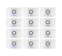 NKCVEZBW Bolsa for Polvo y paños de Limpieza compatibles con los Accesorios Deebot T20 Omni/Pro MAX X1 Turbo T10(12pc Dust Bags)
