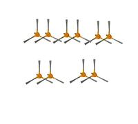 NKCVEZBW Cepillo Lateral con Filtro HEPA for mopa Compatible Explorer Serie 20, 40, RG6825, RG6871, RG6875, Isweep X3, Accesorios de Repuesto(Light Yellow)