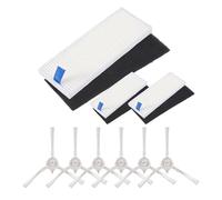 NKCVEZBW Compatible con aspiradora Rowenta Explorer/X-Plorer 20, 40, 50 y 75 Smart Force Isweep X3, Filtro HEPA, Cepillo Lateral de Repuesto.