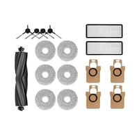 NKCVEZBW Compatible con BOT L30 Ultra L20 Robot Aspirador Repuestos Consumibles Cepillo Lateral Principal Filtro HEPA Mopa Paño Bolsa for Polvo Accesorios(Combination Pack 4)