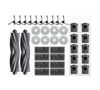 NKCVEZBW Compatible con los Accesorios for Robots aspiradores L40 Ultra / X40 Ultra: Bolsas for Polvo, mopa, cepillos Laterales, paños, filtros HEPA y repuestos.(G)