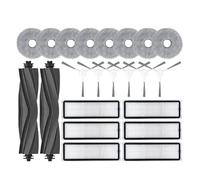 NKCVEZBW Compatible con los Robots L10 Prime / L10s Pro Incluye Cepillo Lateral Principal, Filtro HEPA y paño de Limpieza. Repuesto for Robot(Light Grey)