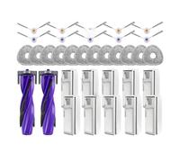 NKCVEZBW Compatible con Narwal Freo X Ultra, Narwal J4/Lite, Piezas, Accesorios, Rodillo, Cepillo Lateral, Cubierta, Bolsa for Polvo, Filtro.(Orange)