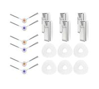 NKCVEZBW Compatible con Narwal Freo X Ultra, Narwal J4/Lite, Piezas, Accesorios, Rodillo, Cepillo Lateral, Cubierta, Bolsa for Polvo, Filtro.(Dark Grey)