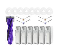 NKCVEZBW Compatible con Narwal Freo X Ultra, Narwal J4/Lite, Piezas, Accesorios, Rodillo, Cepillo Lateral, Cubierta, Bolsa for Polvo, Filtro.(Multi)