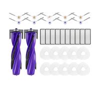 NKCVEZBW Compatible con Narwal Freo X Ultra, Narwal J4/Lite, Piezas, Accesorios, Rodillo, Cepillo Lateral, Cubierta, Bolsa for Polvo, Filtro.(Light Grey)