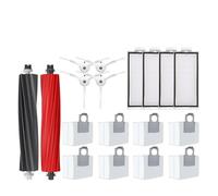 NKCVEZBW Compatible con Q8 MAX, Plus, +, Q5 Pro y Piezas de Repuesto Accesorios. Cepillo Lateral Principal. Filtro HEPA(18pcs-1)