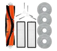 NKCVEZBW Compatible con Robot Aspirador Xiaomi S20 Plus S20 +, Cepillo Lateral Principal, Filtro Hepa, paño de mopa, Piezas de Repuesto, Accesorios