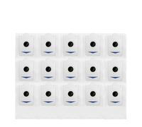 NKCVEZBW Compatible con T30 Pro Omni / T30S YEEDI M12 Pro+ Piezas de Repuesto for aspiradora Robot: Bolsa for Polvo, Cepillo Lateral Principal y Filtro(Dark Khaki)