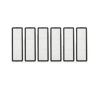 NKCVEZBW Compatible con Xiaomi Robot Aspirador S20+ / Plus B108GL Piezas Accesorios Cepillo Principal Lateral Filtro HEPA Mopa(6 HEPA Filters)