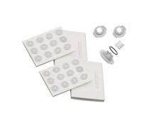 NKCVEZBW Filtro HEPA Compatible con Xiaomi Mijia 1S, S5, S50 MAX, Robot Aspirador Mi, Kit de repuestos for Cepillo Lateral y Rodillo fregado(Pink)