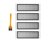 NKCVEZBW Paño de fregado Filtro HEPA Cepillo Lateral Principal Compatible con Xiaomi MI S5 MAX S6 Pure MaxV S55 Accesorios for aspiradora Robot(Pink)